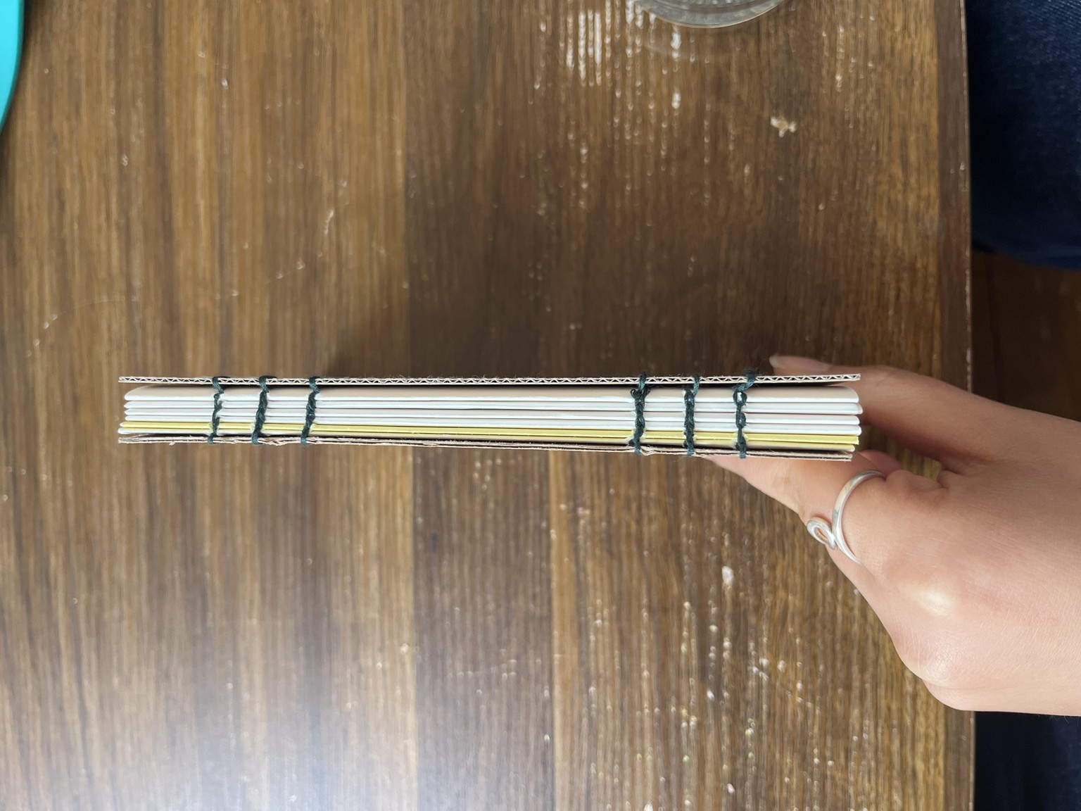 Upcycled notebook - image 2 - student project