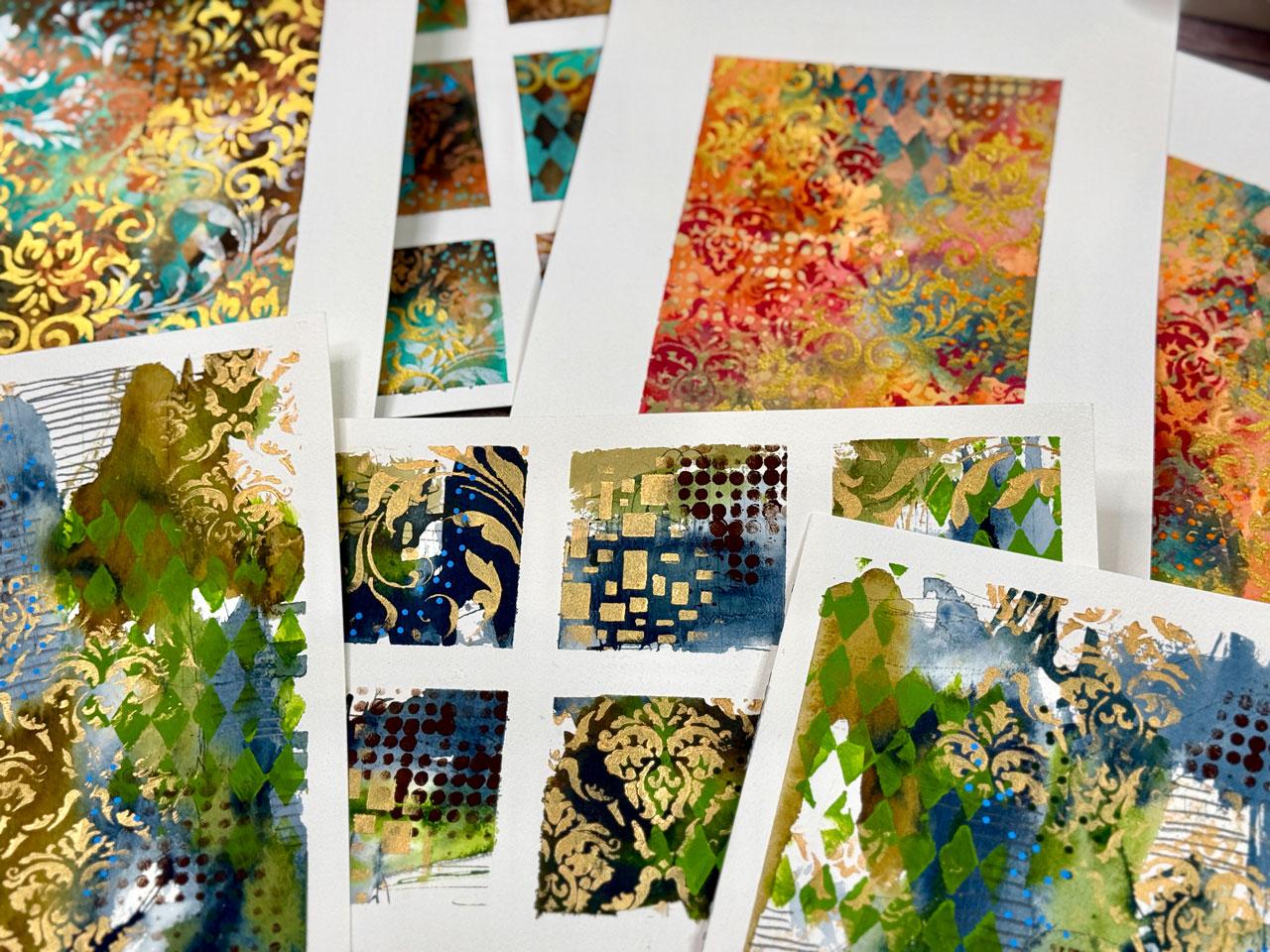 Paint, Play, Repeat: Mixed Media Grids for Creative Flow - image 5 - student project