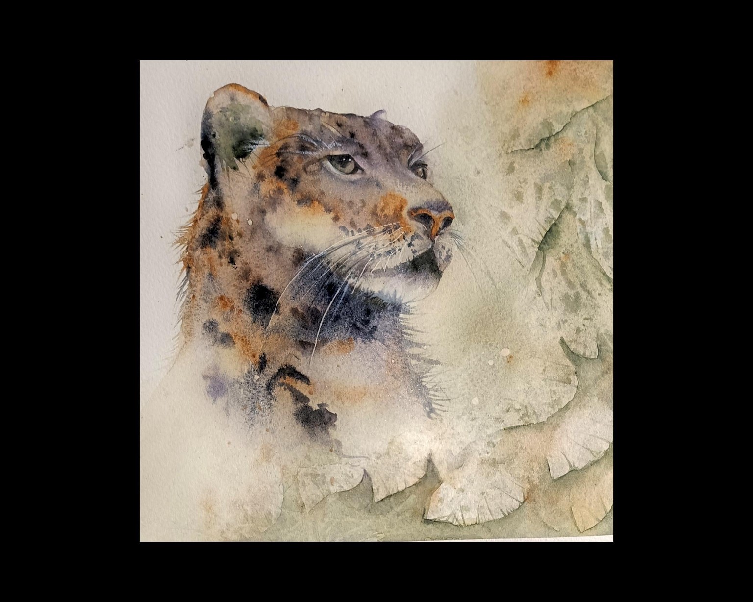 Free flow Snow Leopard - image 1 - student project