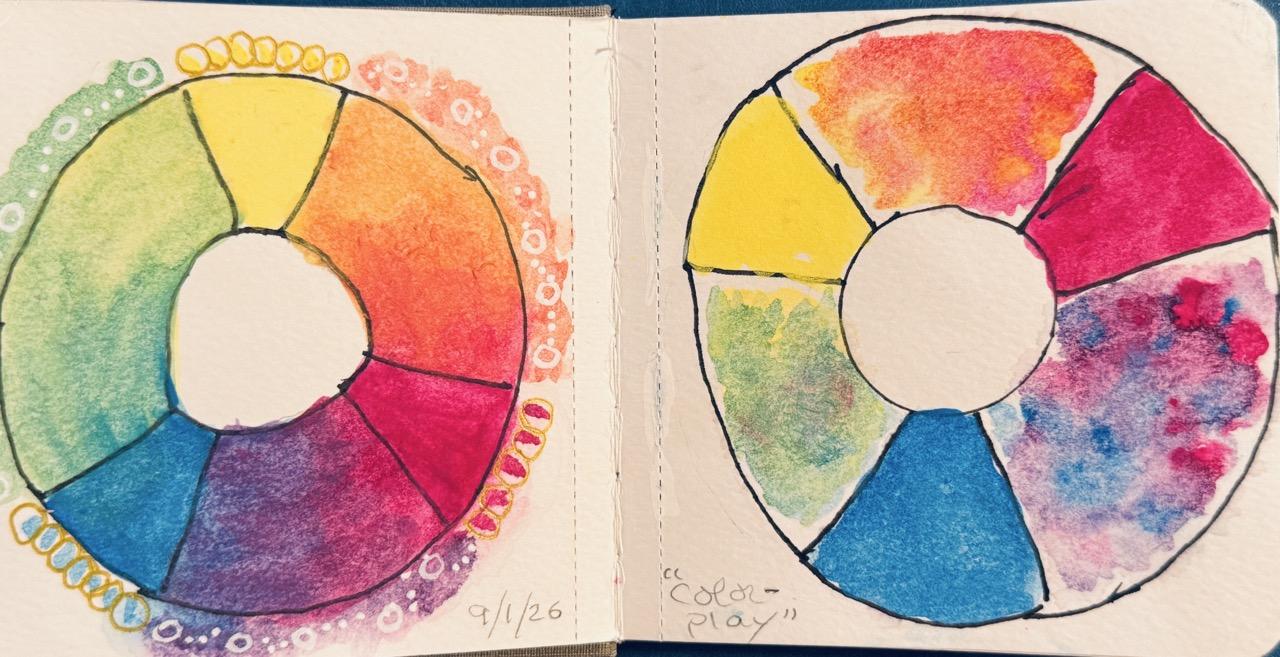 Hey! I used an actual sketchbook! - image 3 - student project