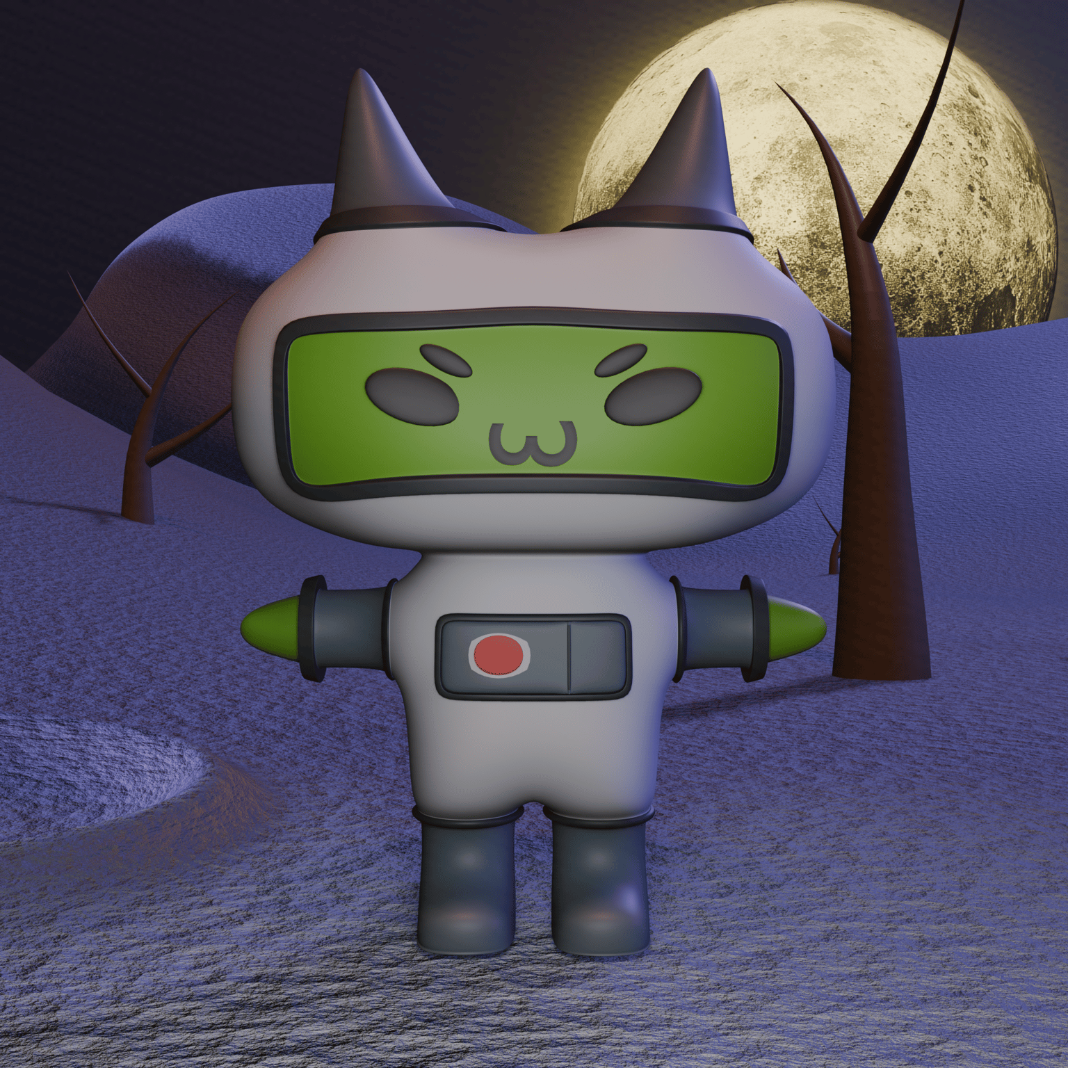 Space Kitty - image 2 - student project