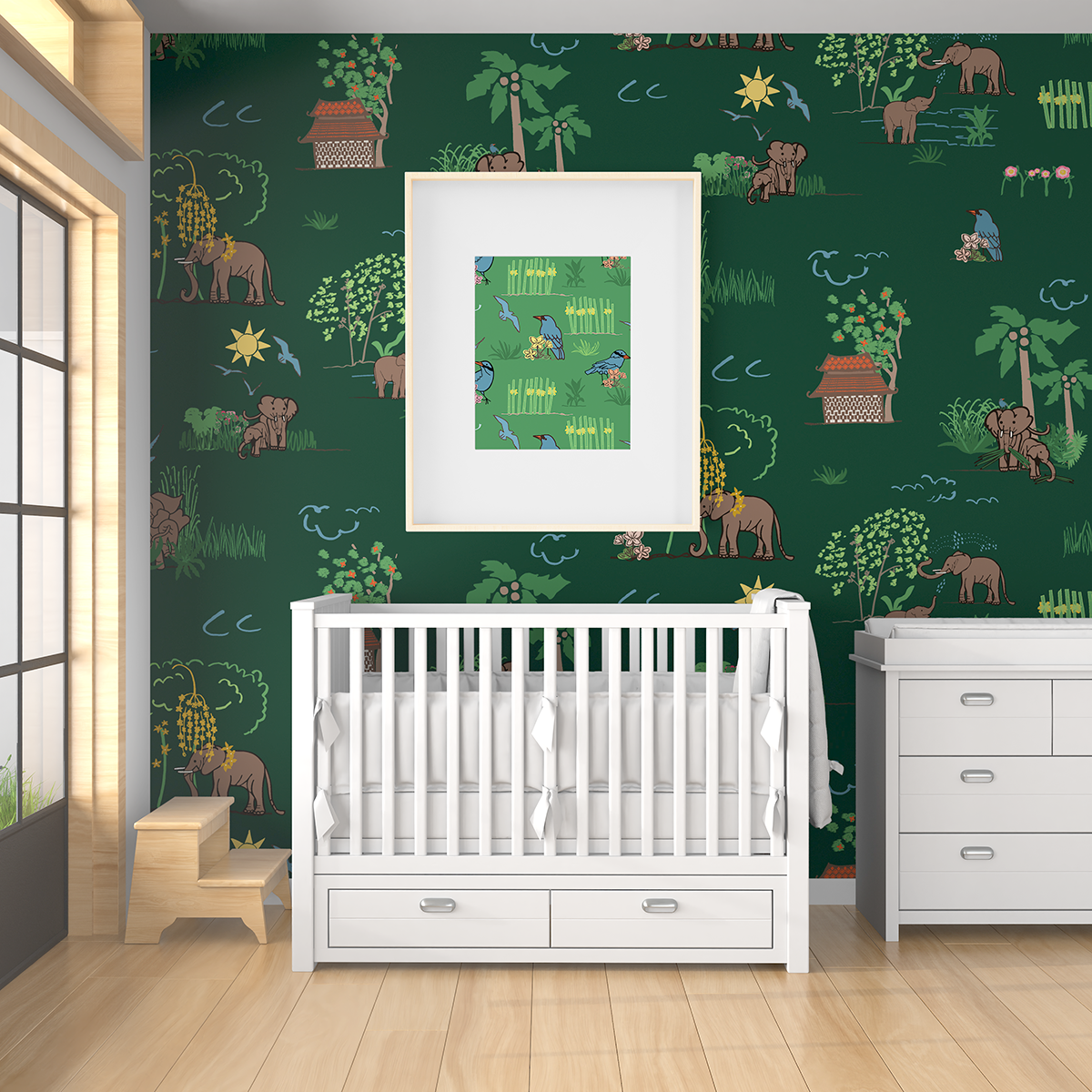 Where Elephants Wander: Toile de Jouy - image 2 - student project