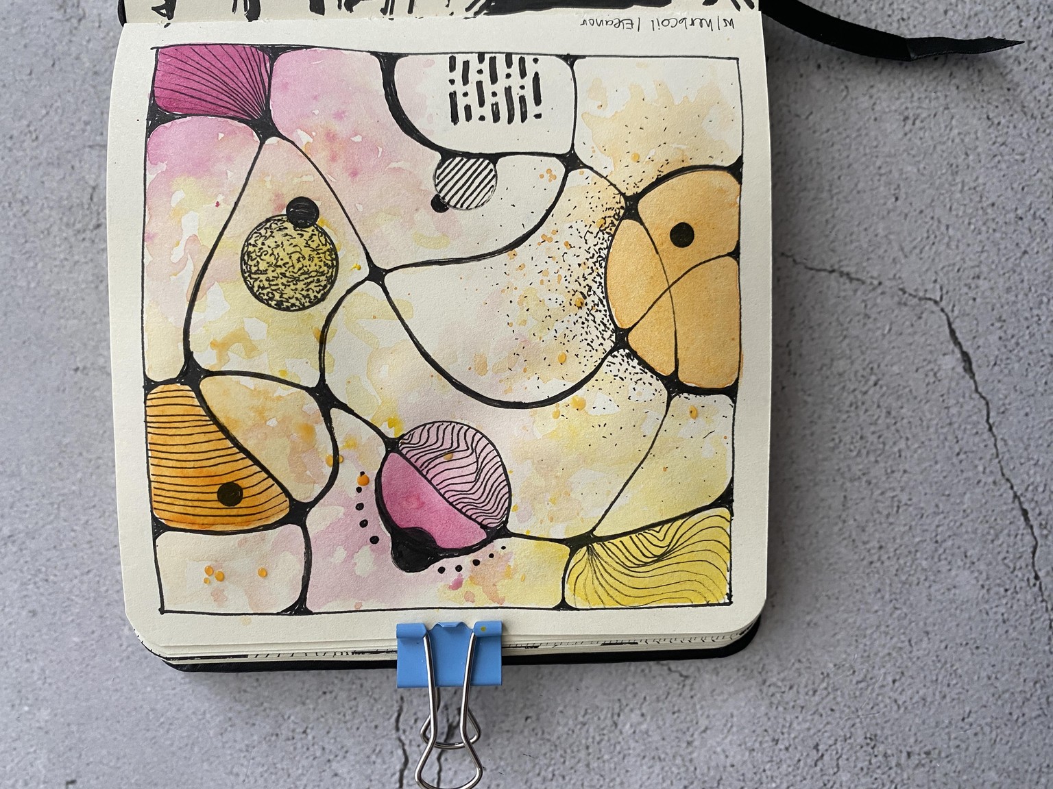 Neurographic relaxing art - image 6 - student project