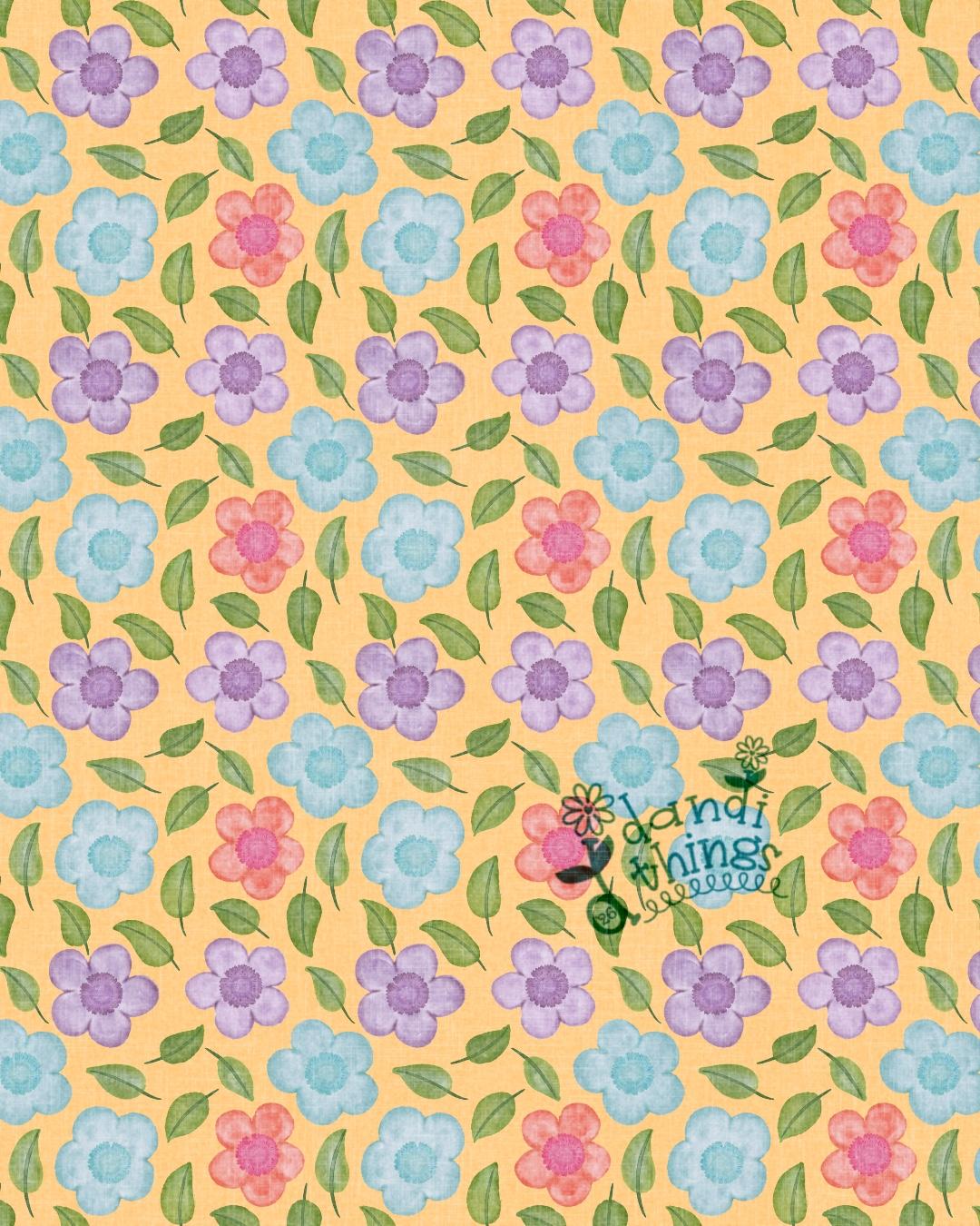 Spirited Floral Patterns - image 3 - student project