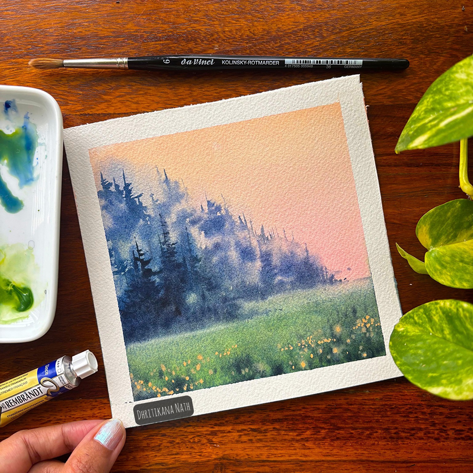 Moody Landscape - image 1 - student project
