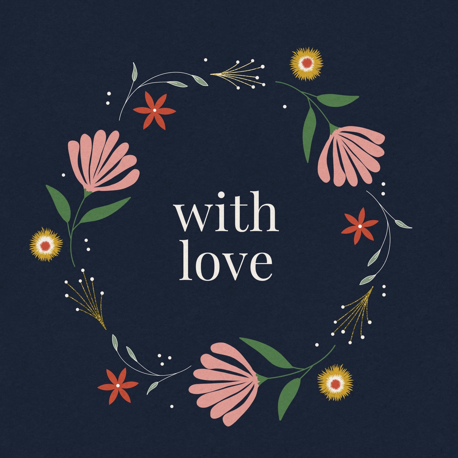 Botanical Wreaths in Procreate: Everything’s a Stamp! - image 4 - student project