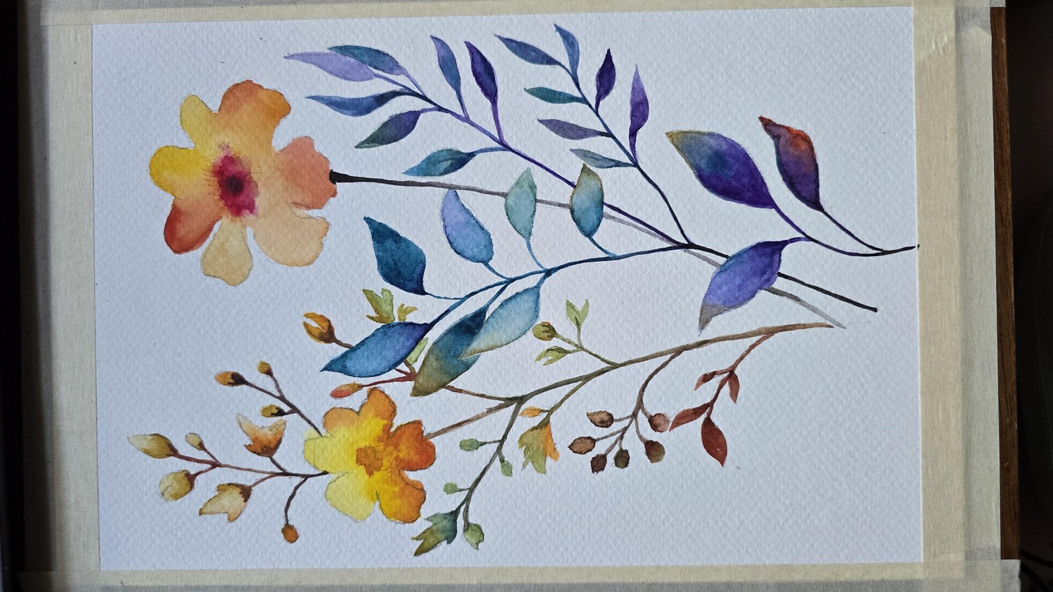 Watercolor botanicals - image 1 - student project