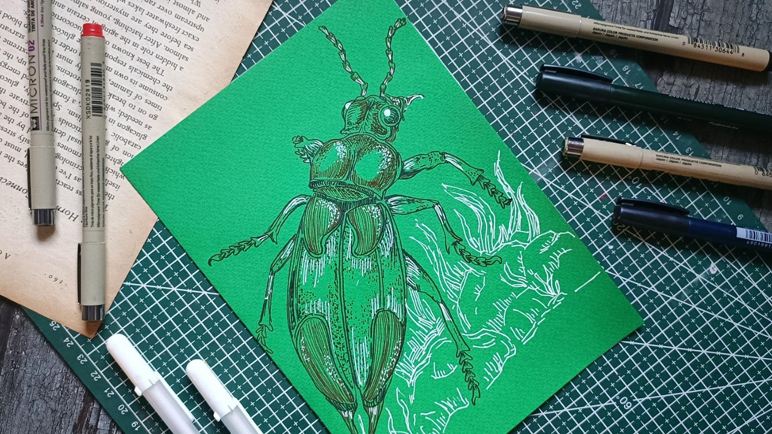 Inky insects - image 3 - student project