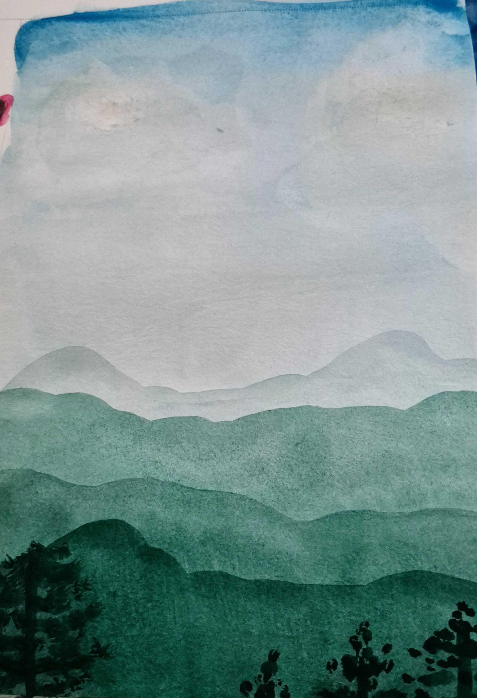 Watercolor Project - image 2 - student project