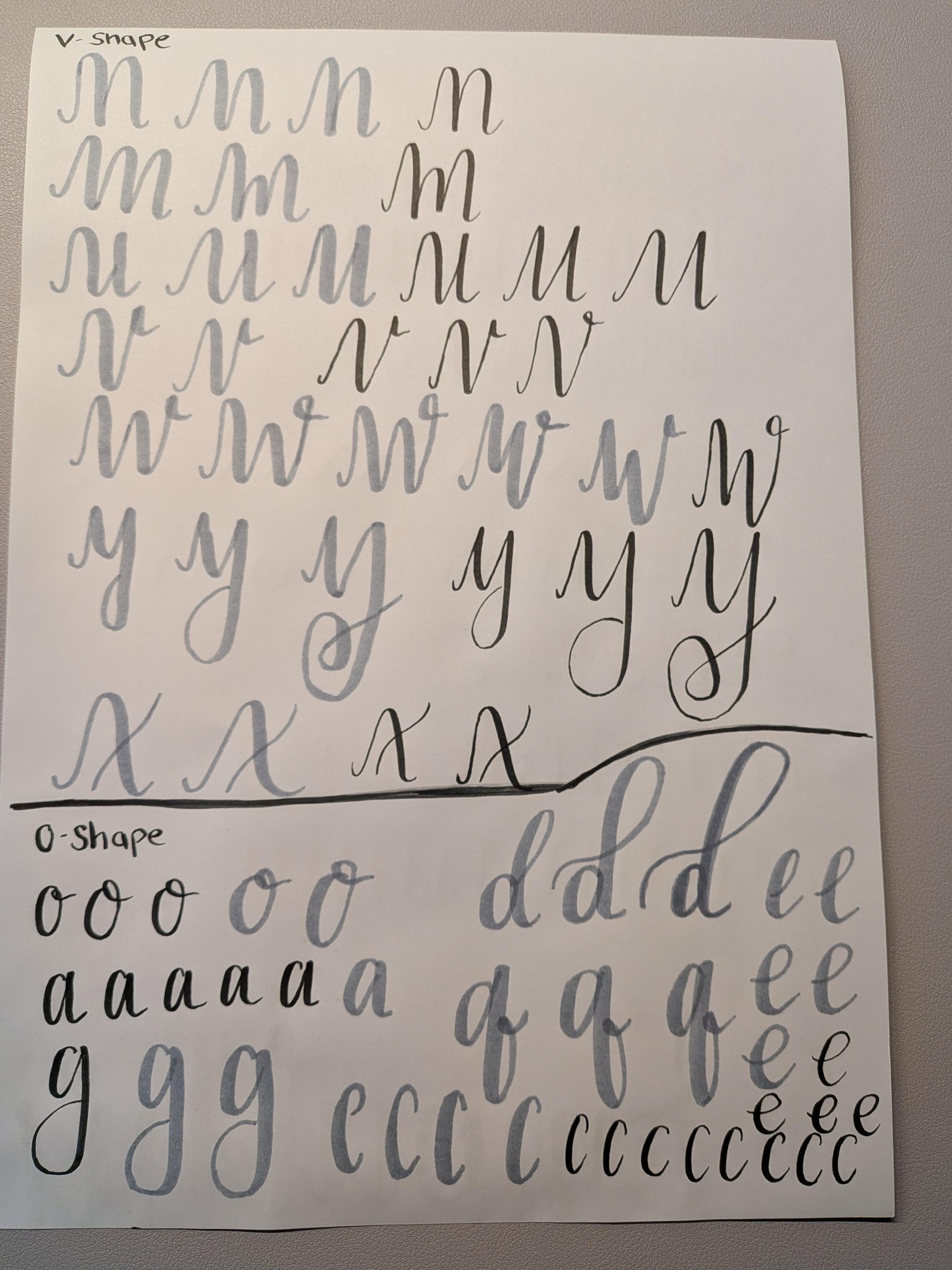 Hand Lettering Practice | Introduction to Modern Brush Calligraphy - image 2 - student project