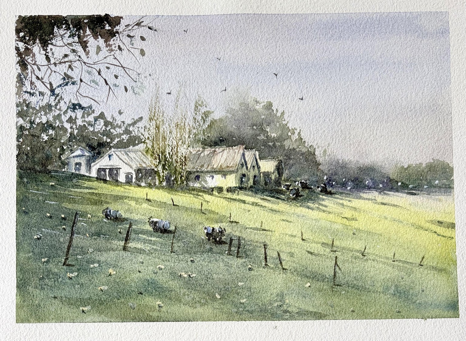 Master study - Joseph Zbukvic painting - image 1 - student project