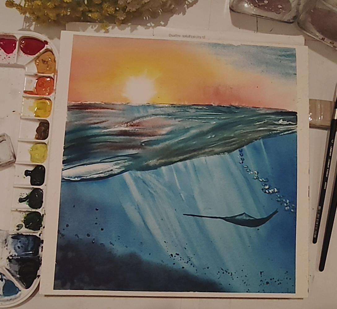Ocean light - image 2 - student project