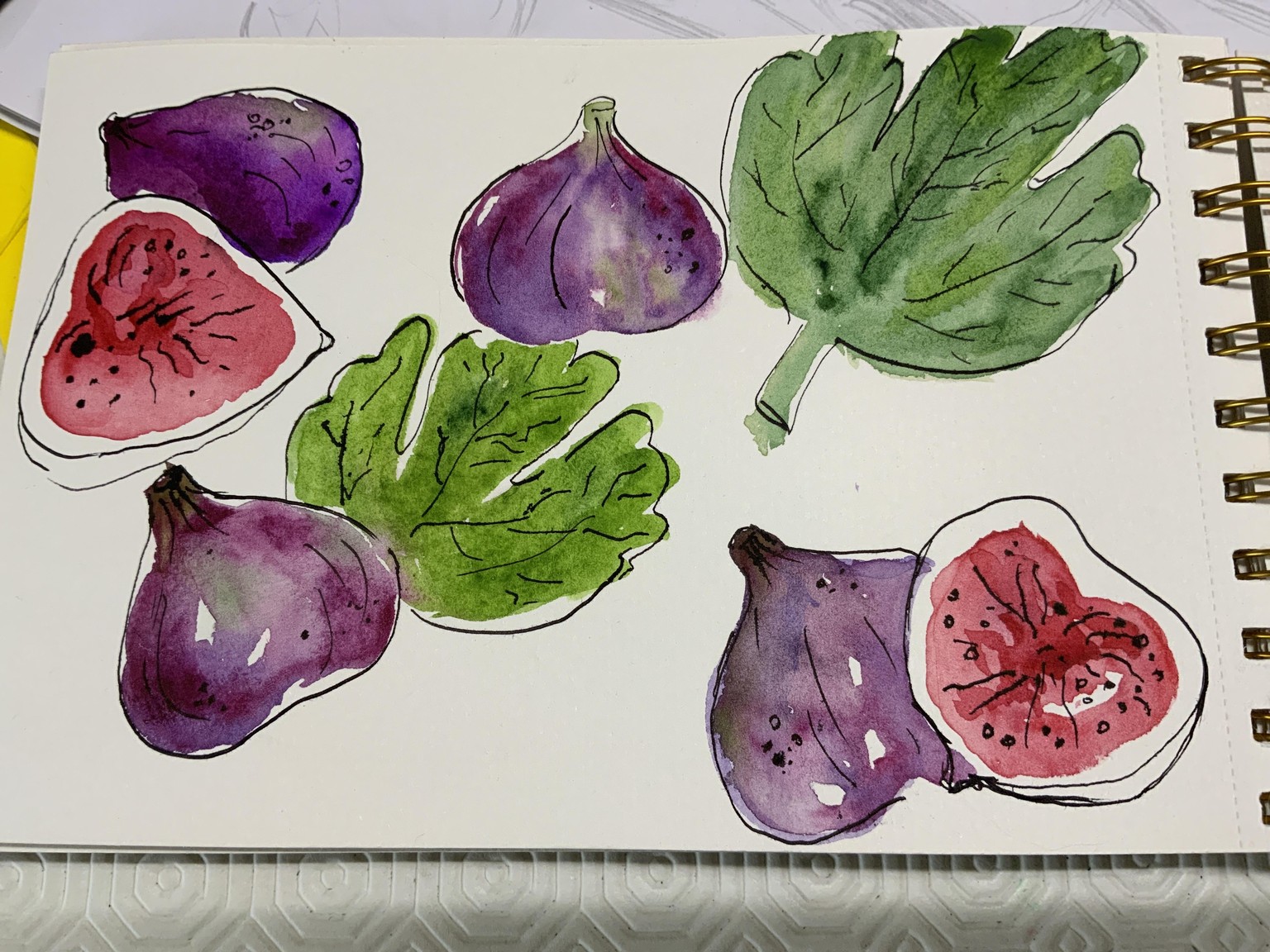 Sketchbook Practice: Create freely with Ink and Watercolor - image 4 - student project