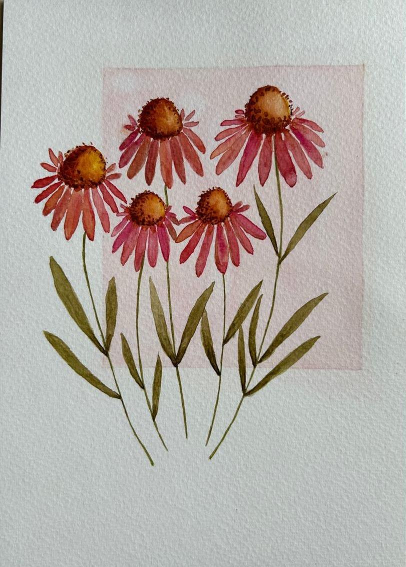 Vintage style flowers - image 2 - student project