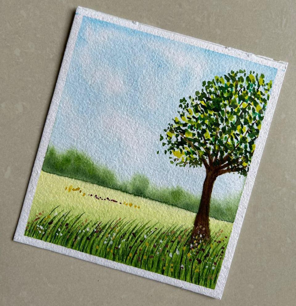 Blooming meadow - image 1 - student project