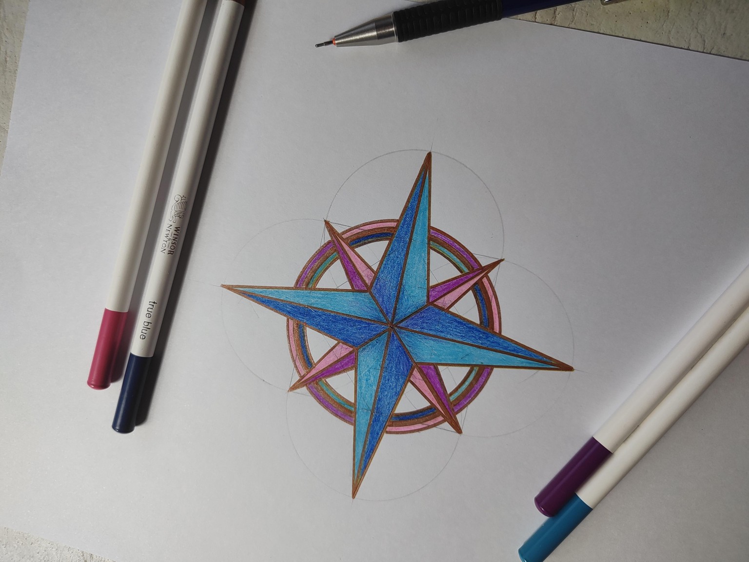 Colorful Star - image 1 - student project