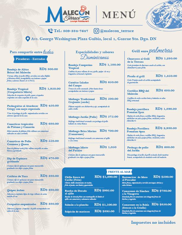 Redesign of the dishes and drinks menu - image 1 - student project