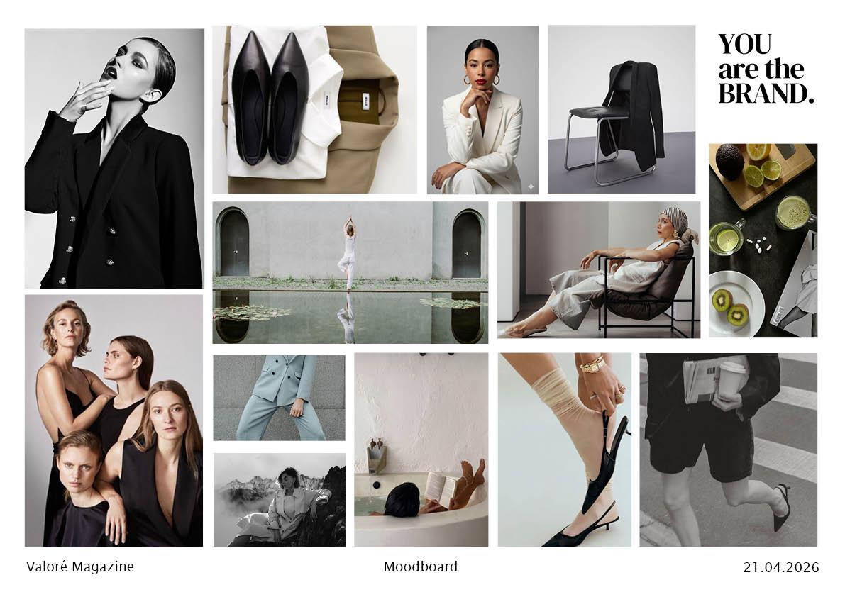 Valoré magazine moodboard - image 1 - student project