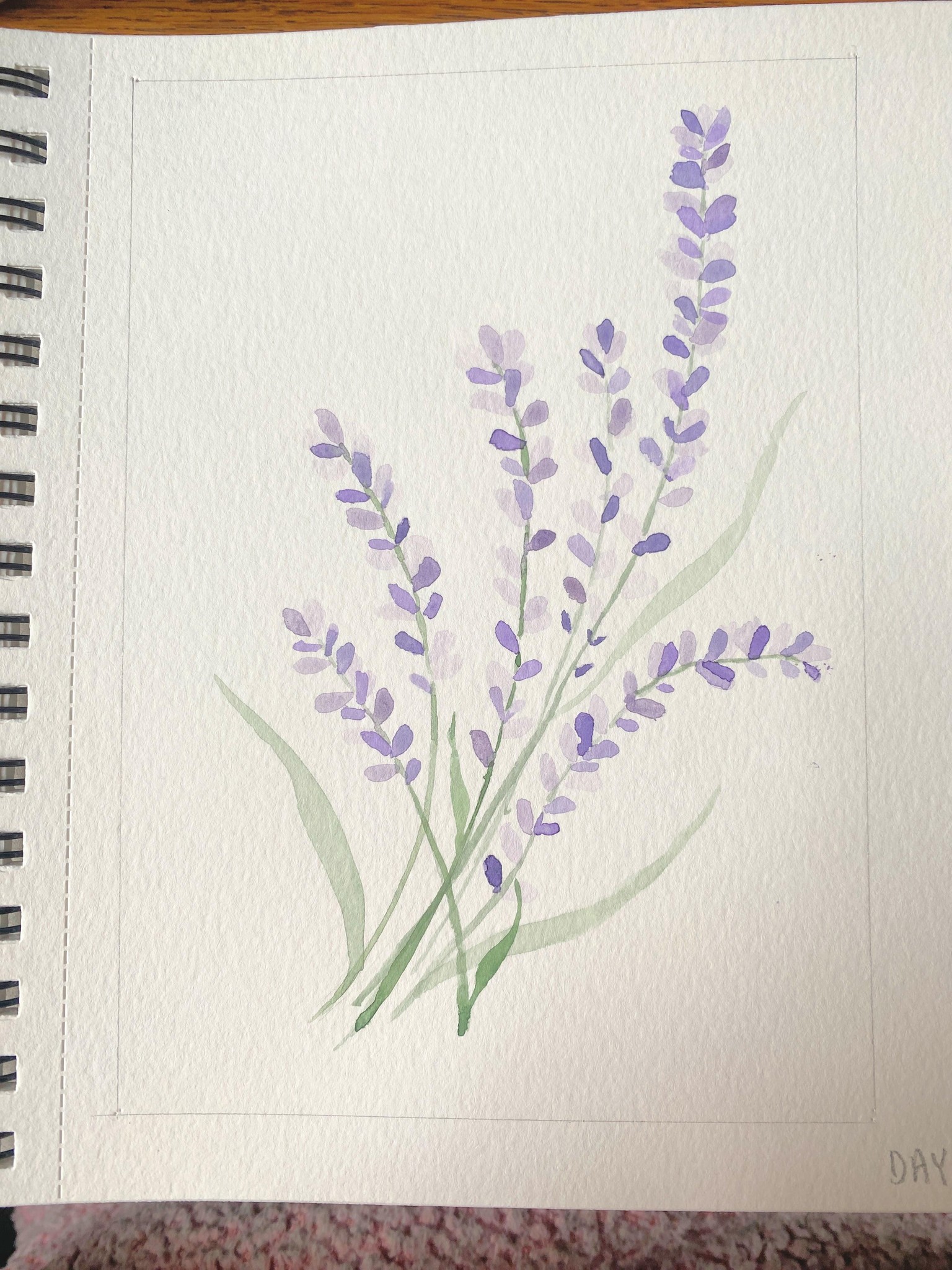 15 days of watercolor florals - image 12 - student project