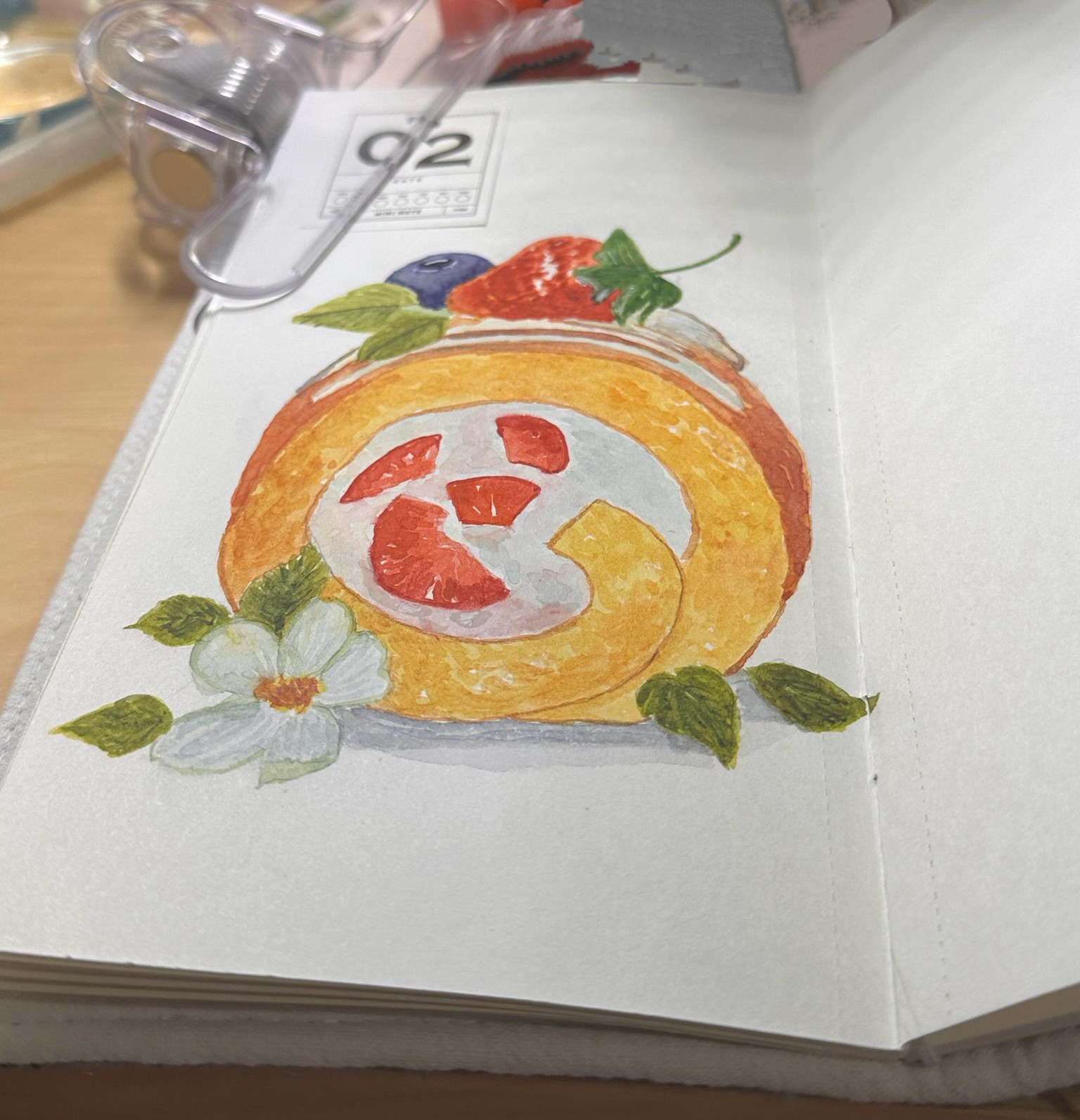 Yummy Swiss Roll and Candy Apple🥰 - image 1 - student project