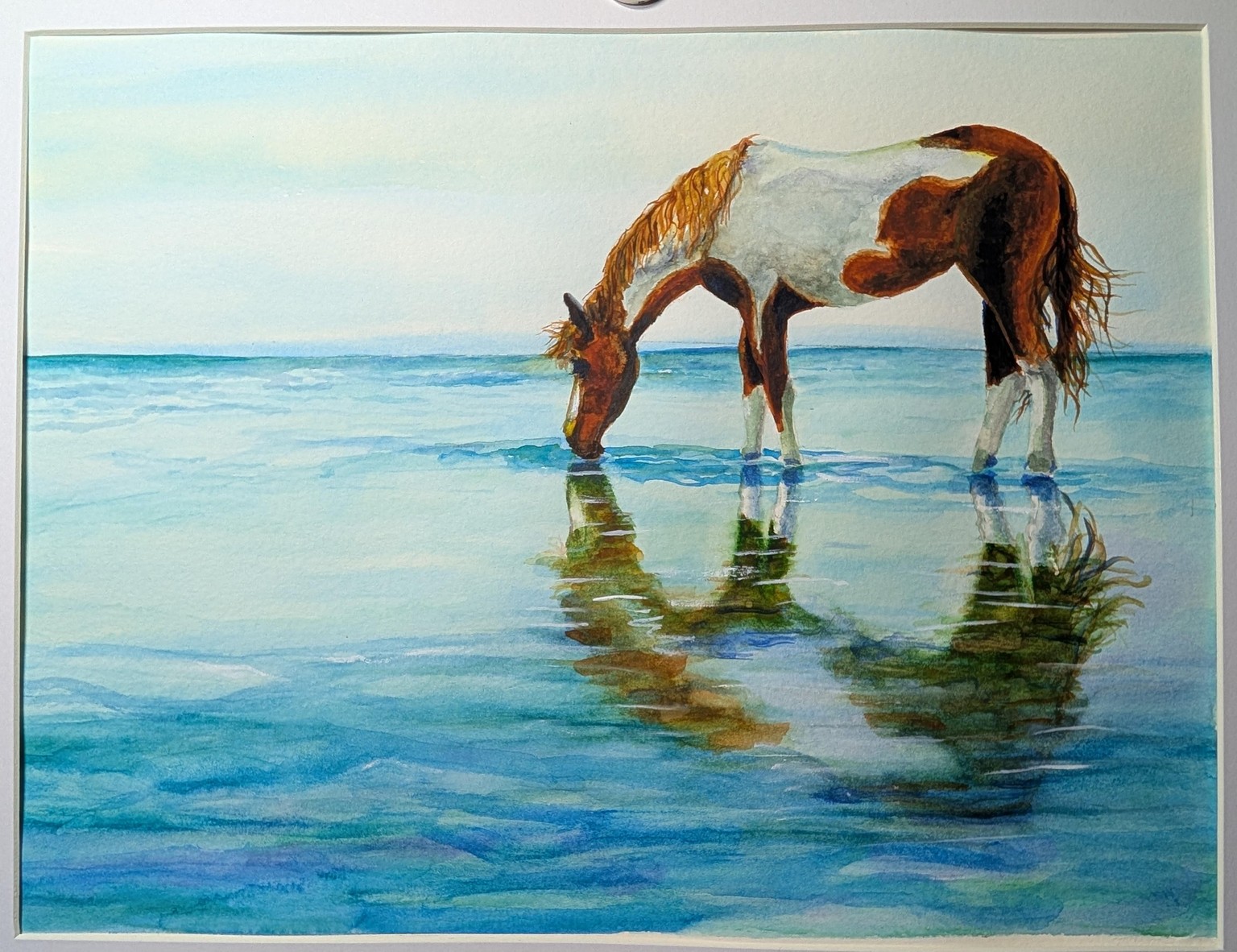 Wild Horse in Watercolor - image 1 - student project