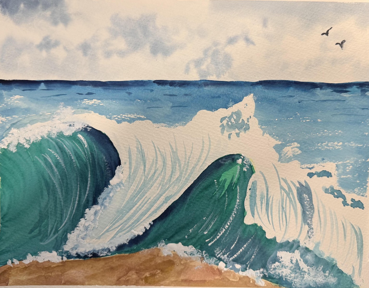 Crashing Waves Tutorial - image 1 - student project