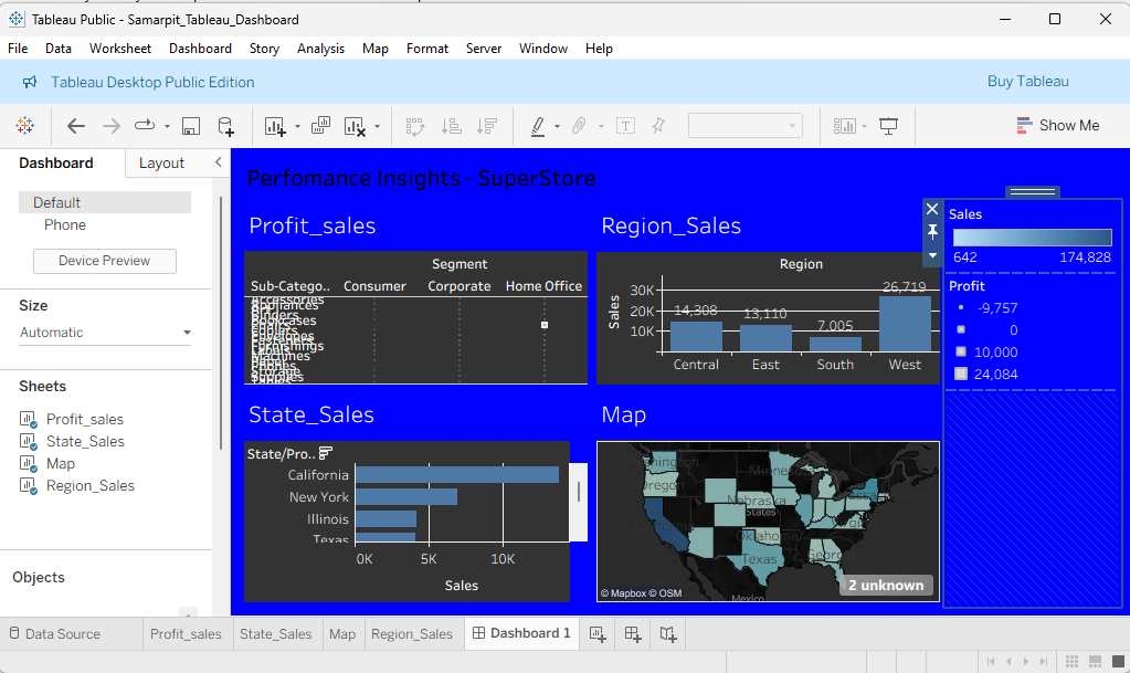 Dashboard - image 1 - student project