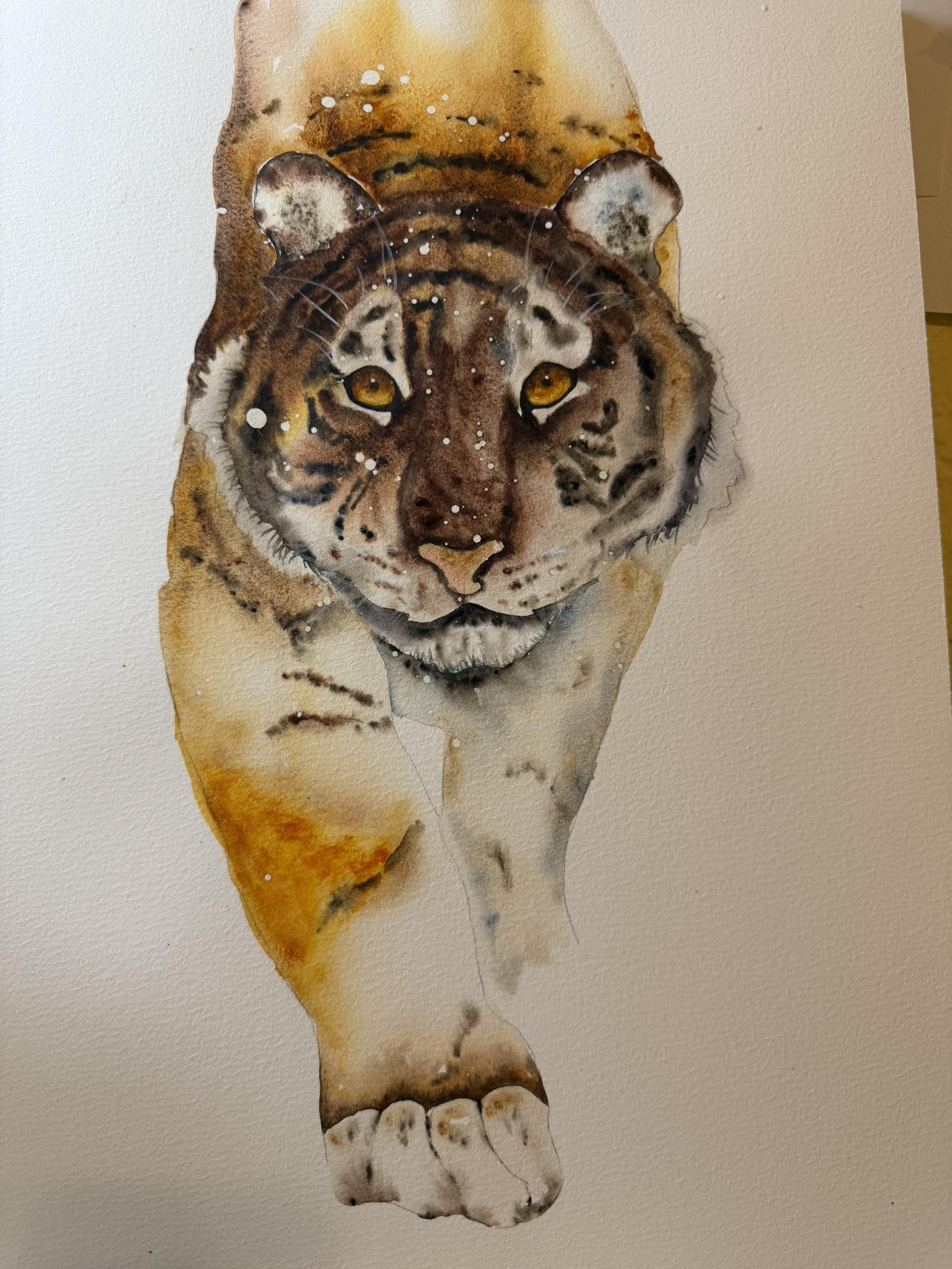 Free flow tiger - image 1 - student project