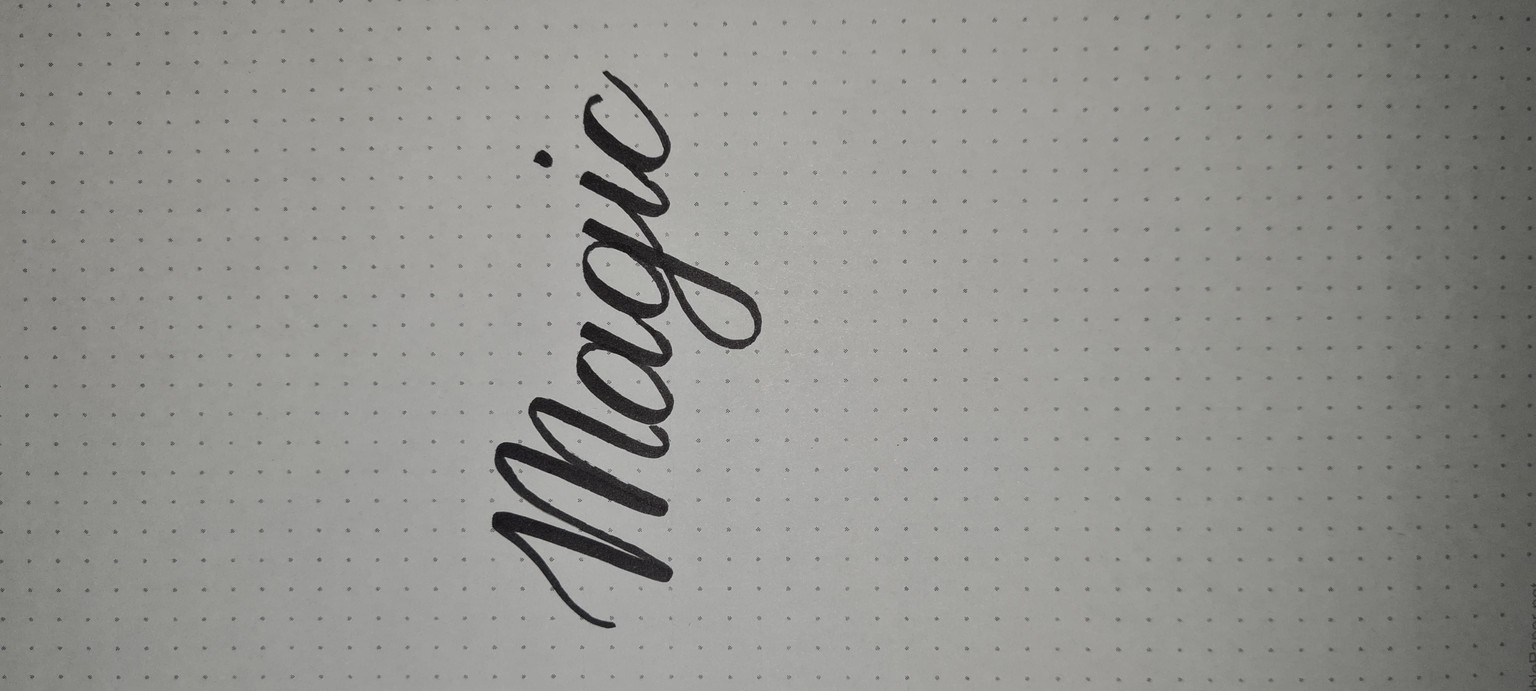 Magic Calligraphy - image 1 - student project