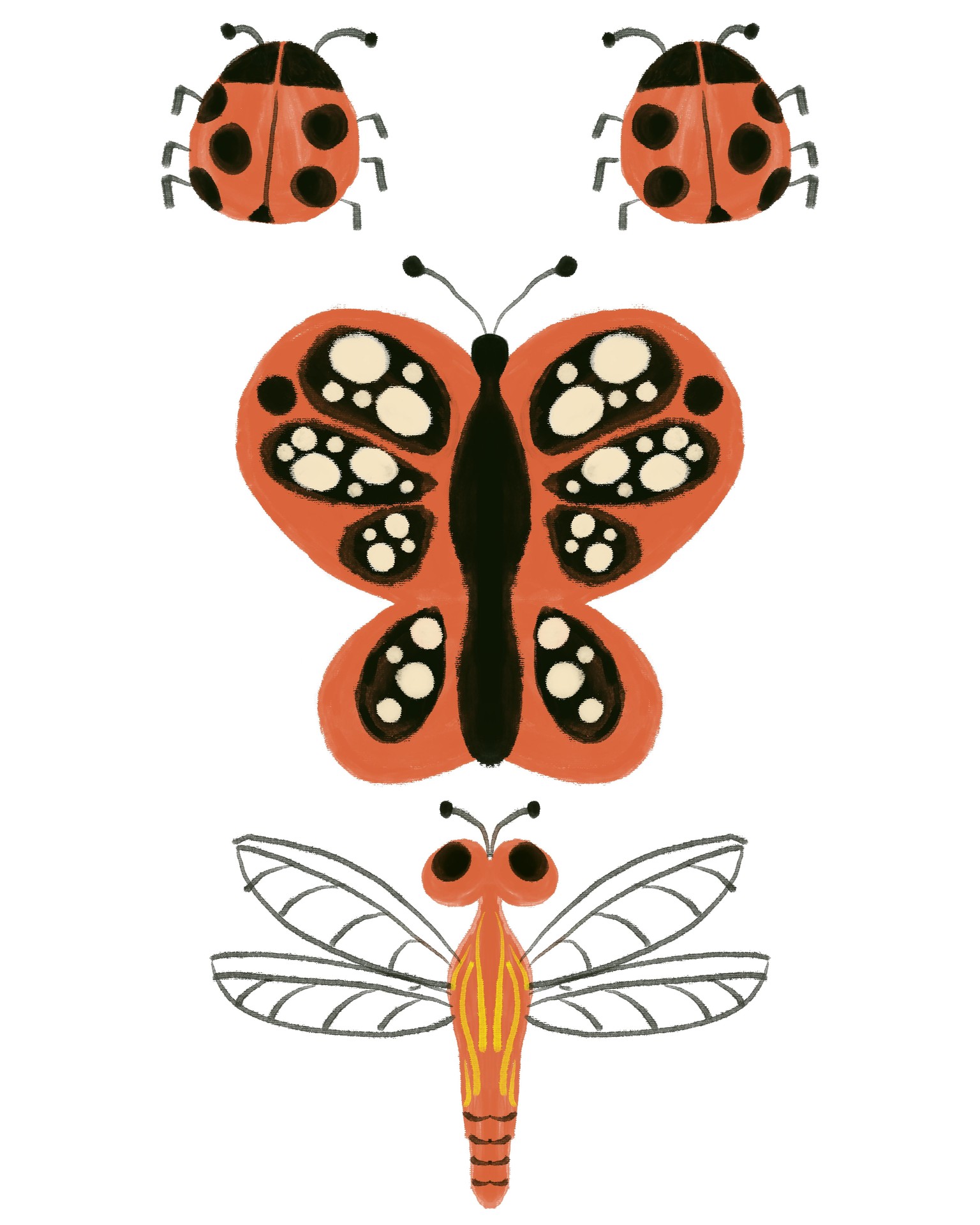 Painterly Cute Critters - image 1 - student project
