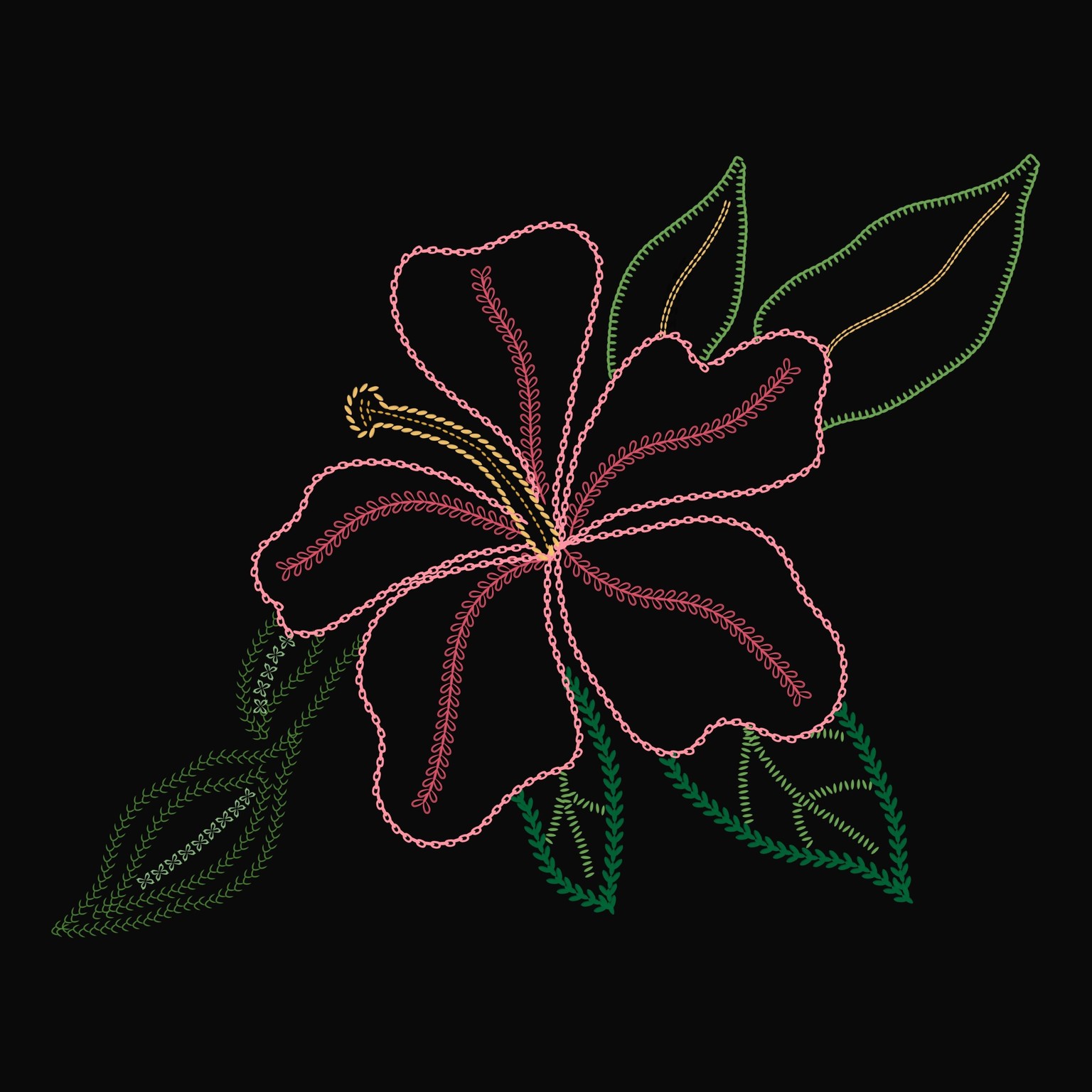 Stitch Brushes in Procreate - image 2 - student project