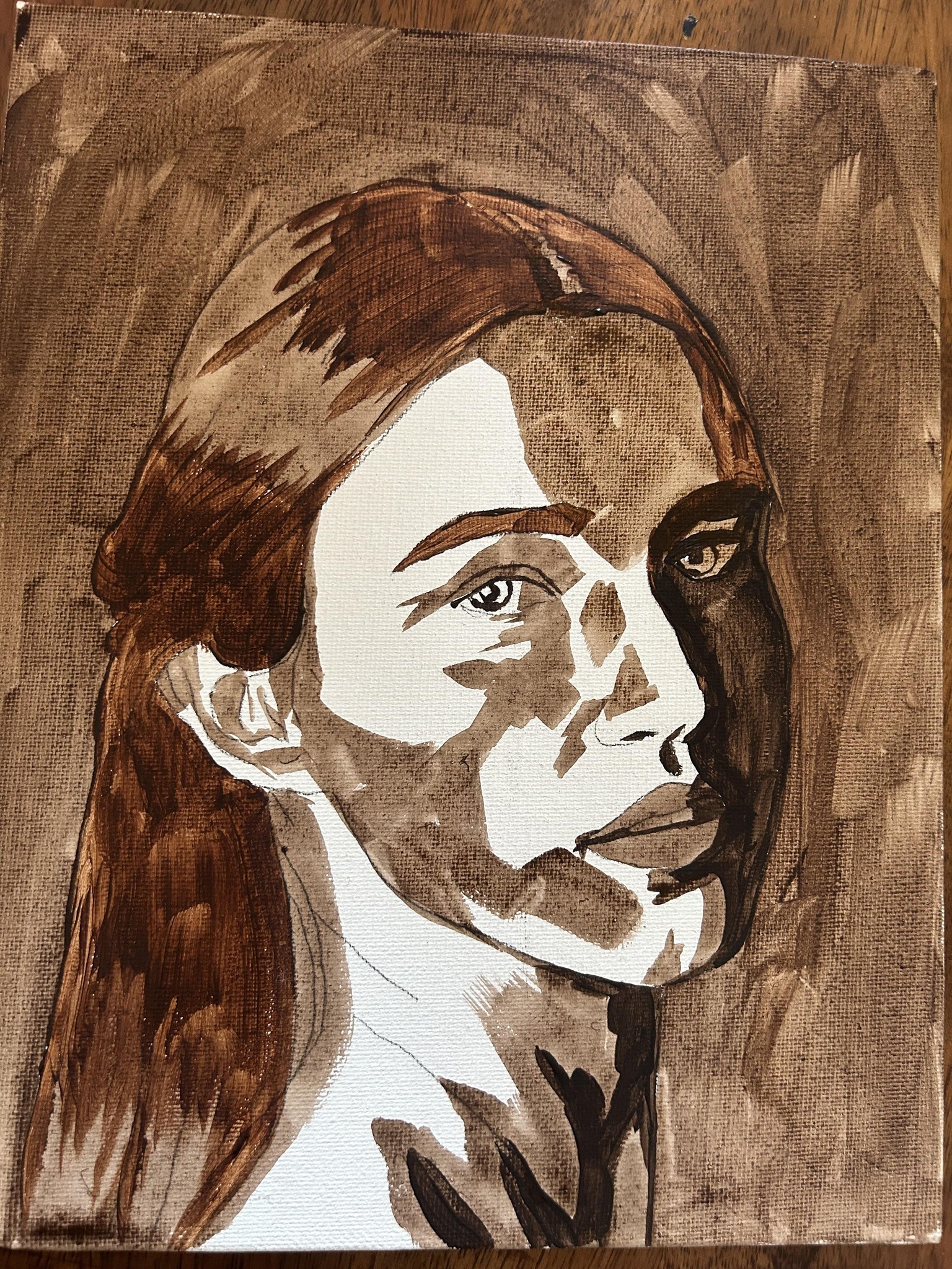 Grisaille portrait - image 3 - student project