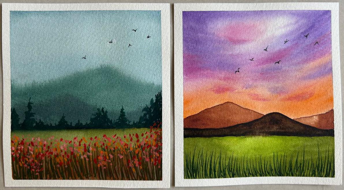 50 days of watercolor (completed) - image 18 - student project