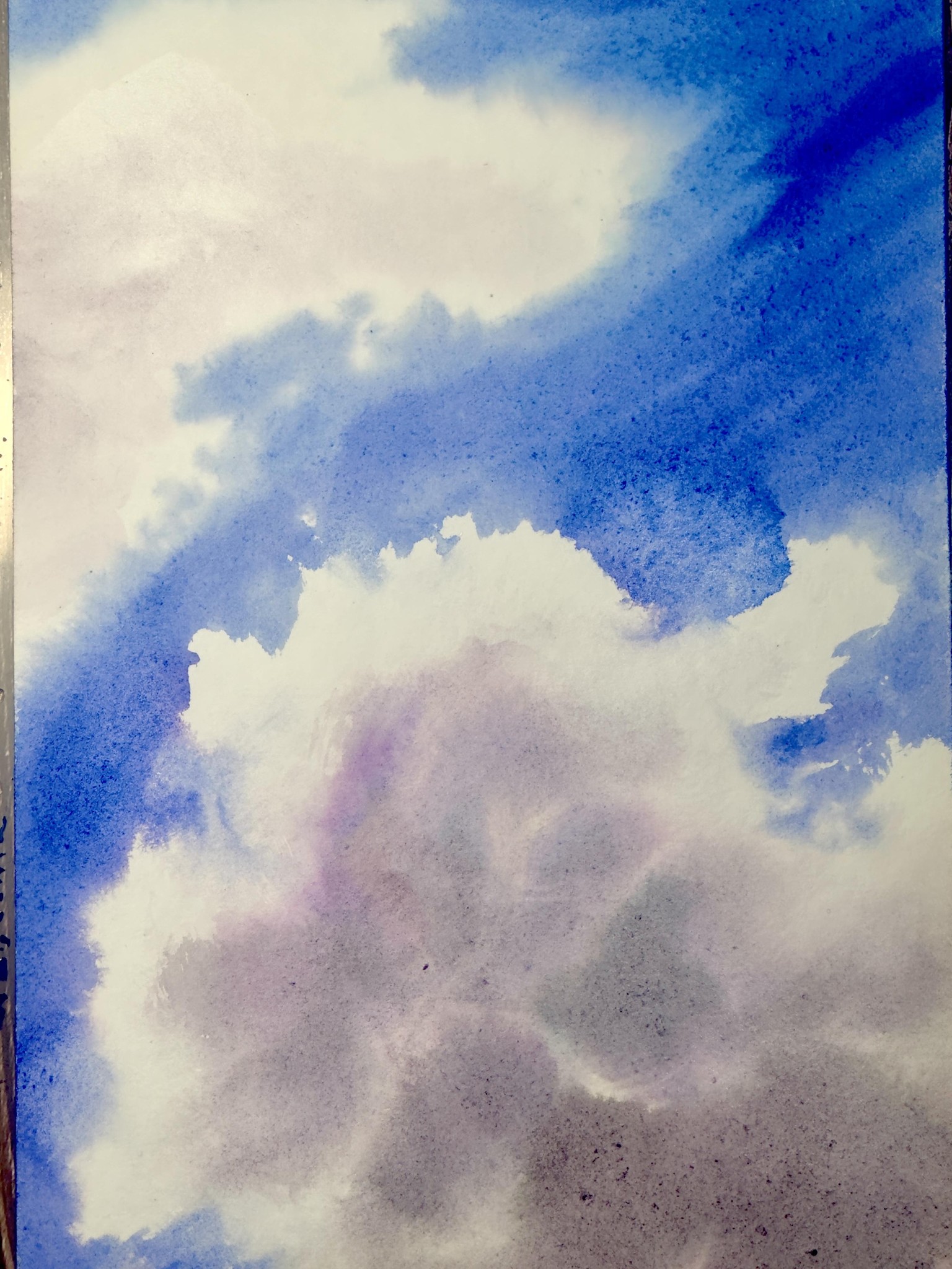 Skies and clouds - definitely need to paint more of this - image 2 - student project