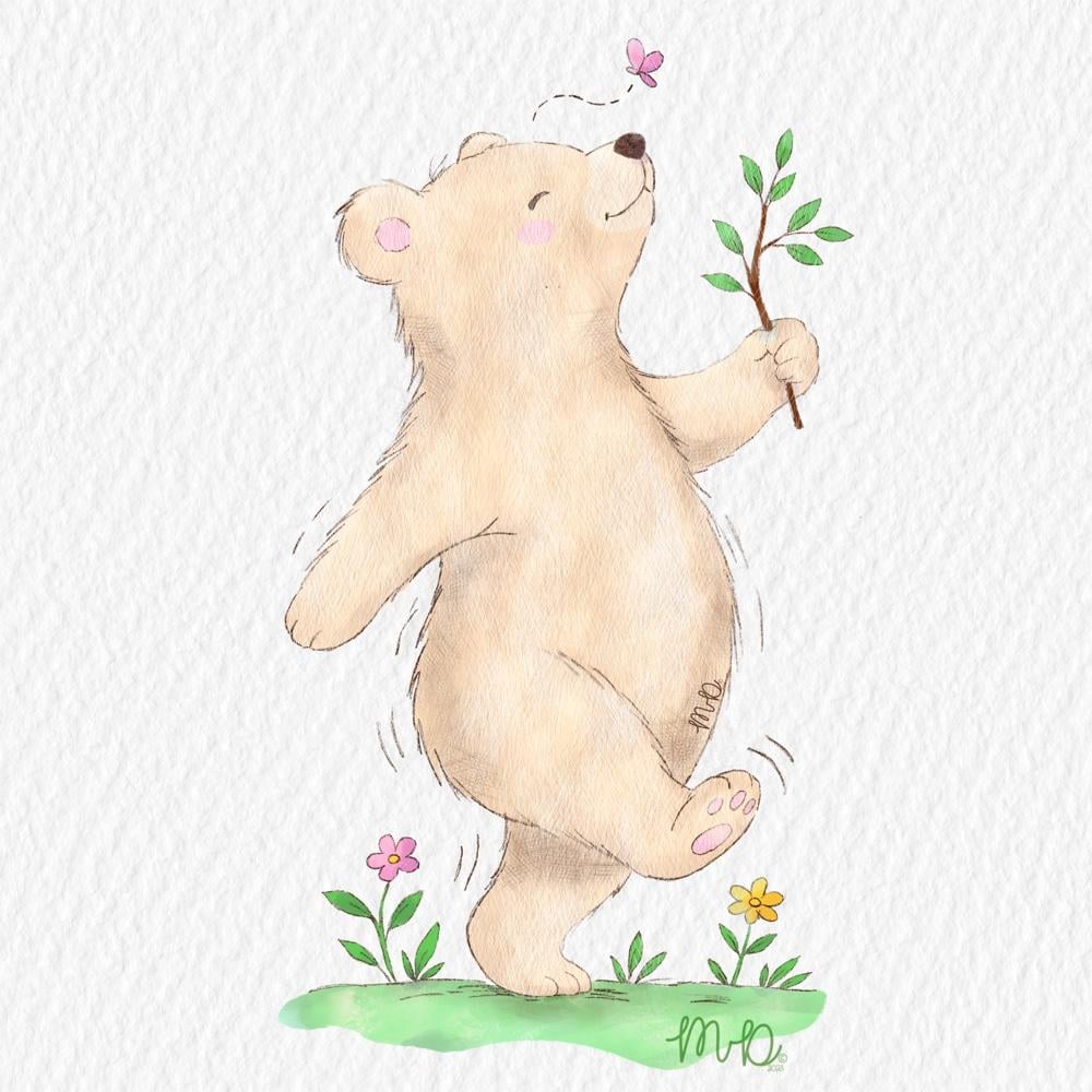 Storybook Sketch Style - Bear - image 1 - student project