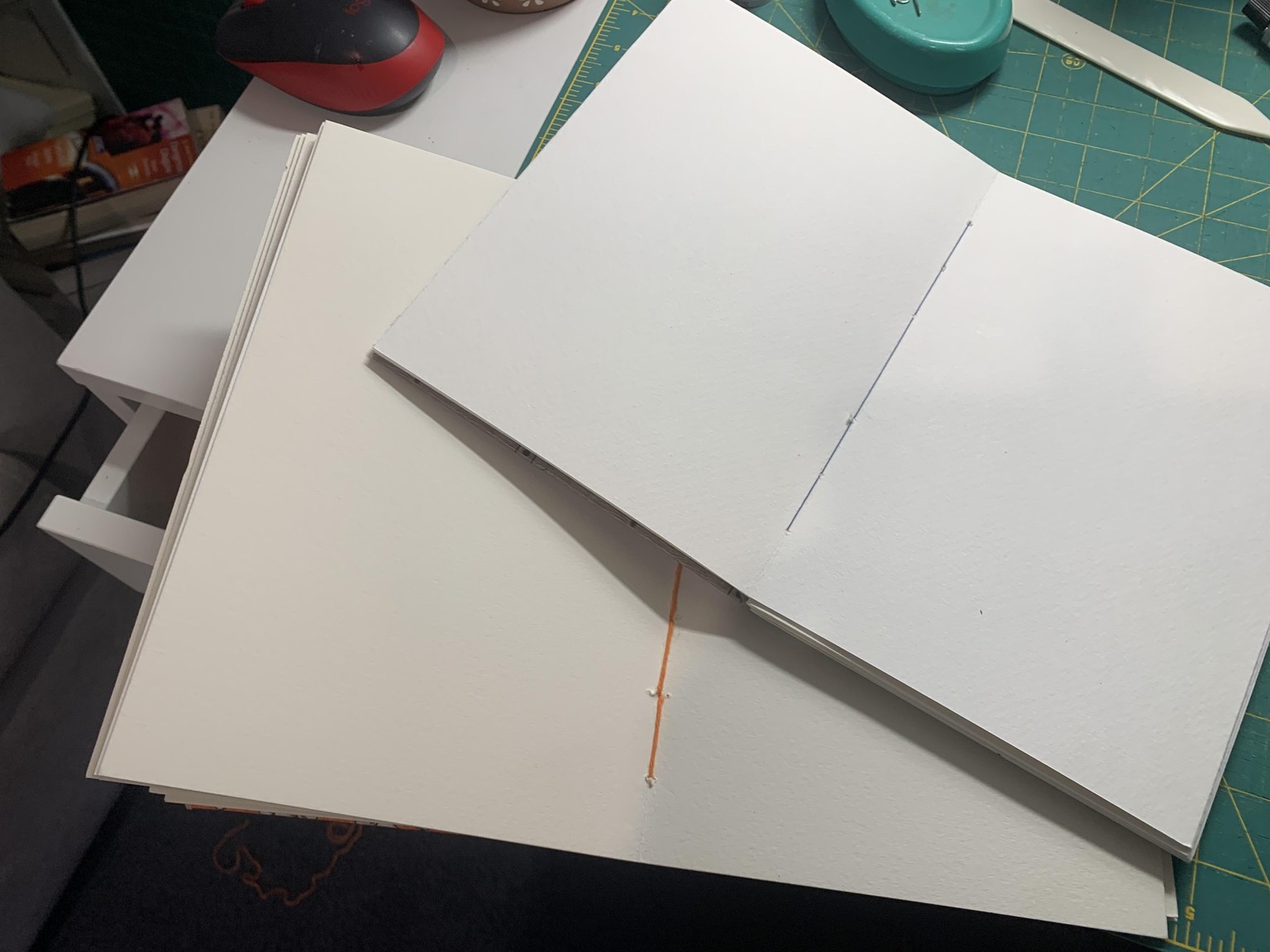 Making Art Journal Coptic Binding - image 2 - student project