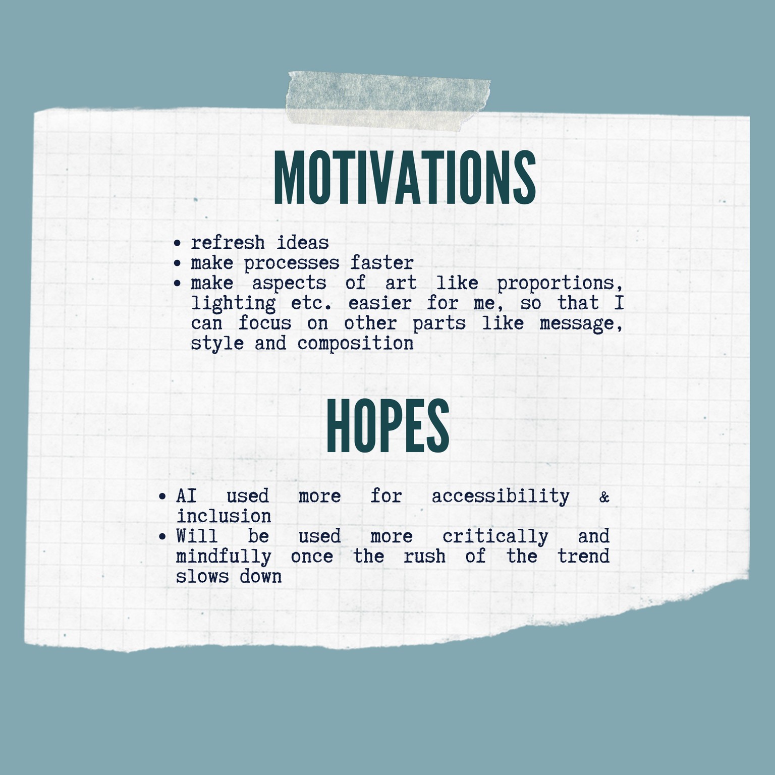 AI Zine: Self love & Childhood - image 5 - student project
