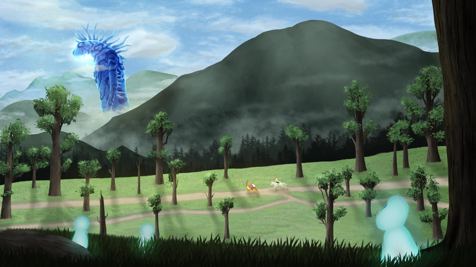 Into the Forest animation - image 2 - student project