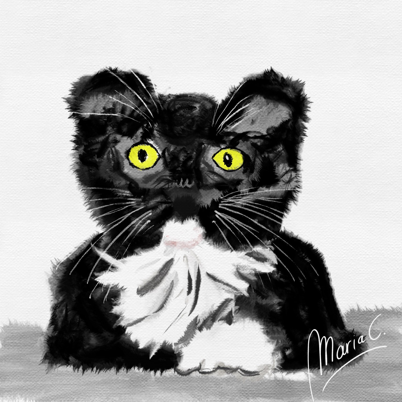 Inky cats - image 4 - student project