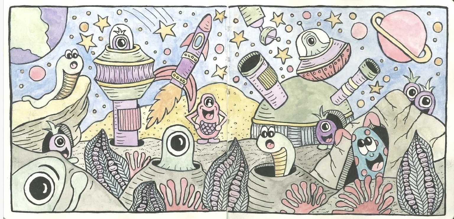Documented Aliens - image 3 - student project