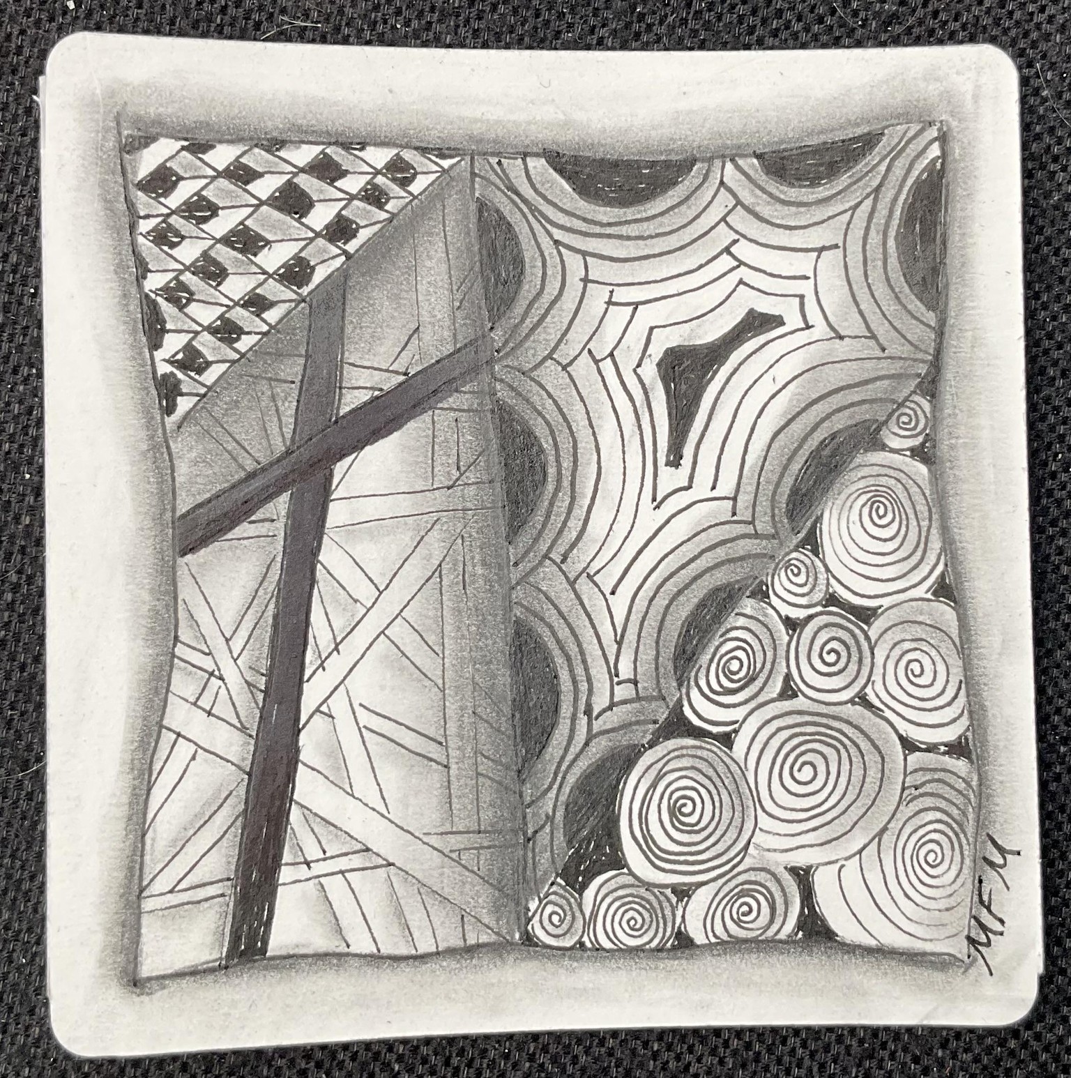 My  Zentangle - image 1 - student project