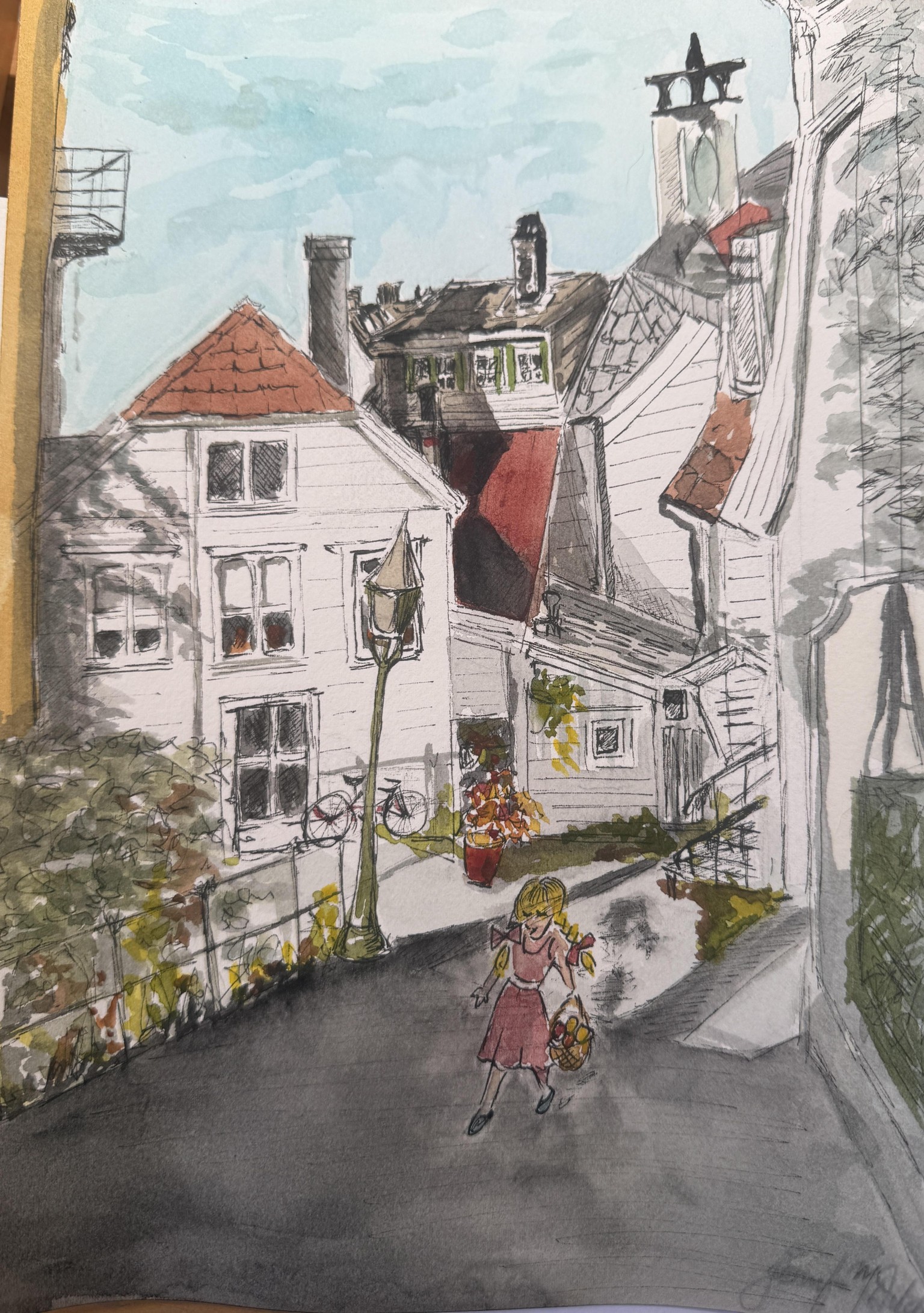 Line and Wash - image 3 - student project
