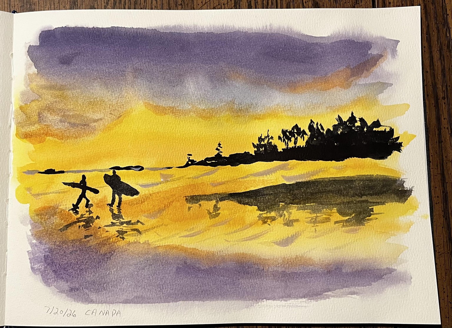 Around the world in watercolor again - image 14 - student project