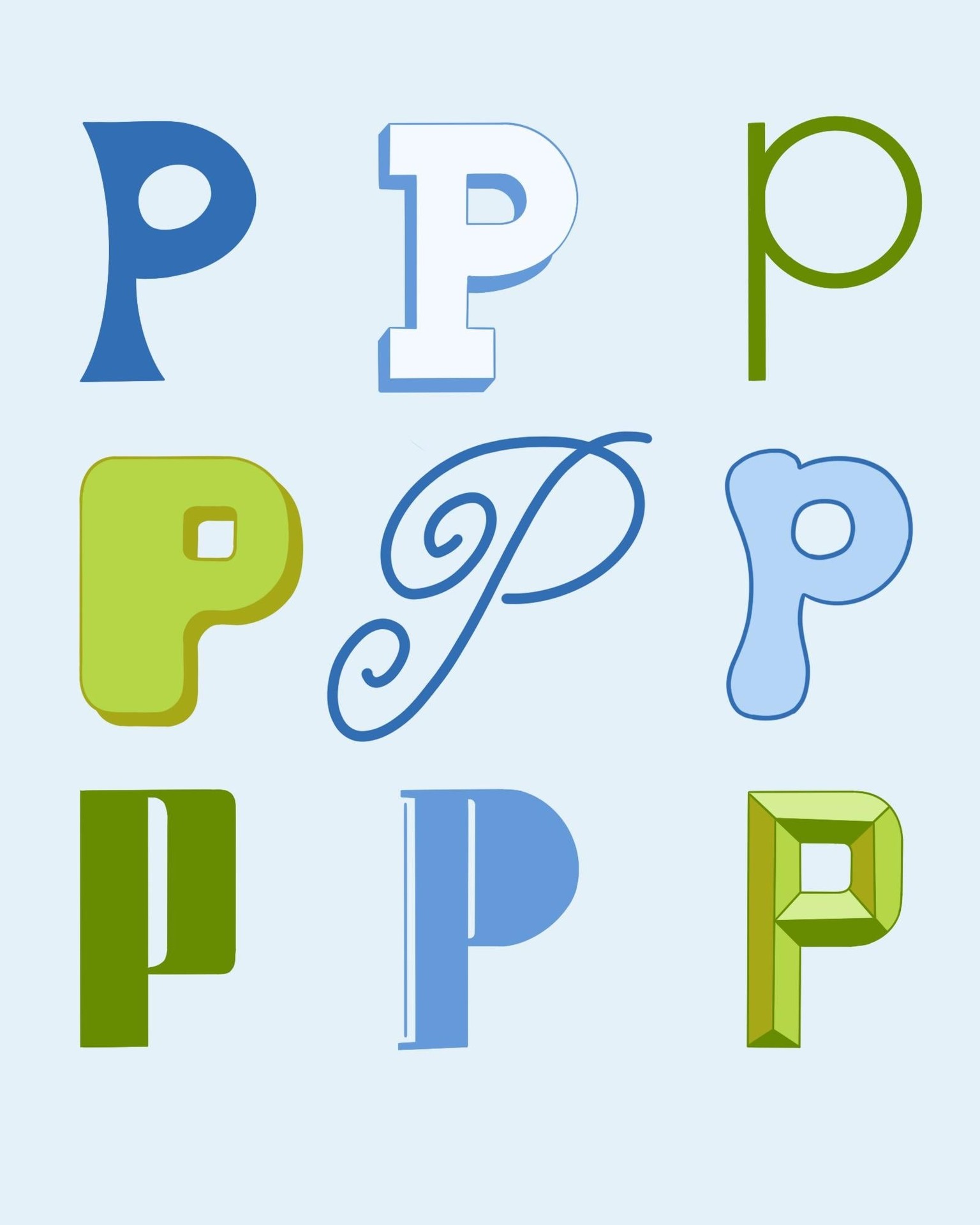 Lettering the Alphabet. - image 4 - student project