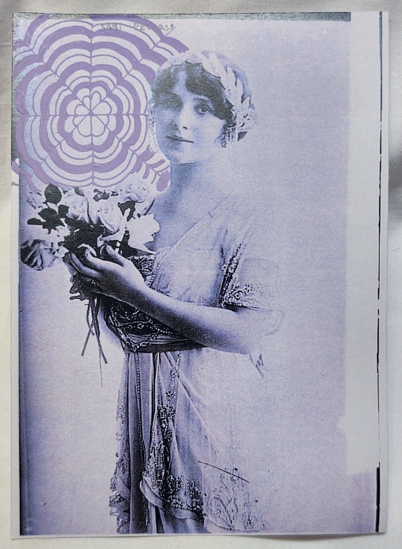 Zentangle on Vintage Photos - image 4 - student project