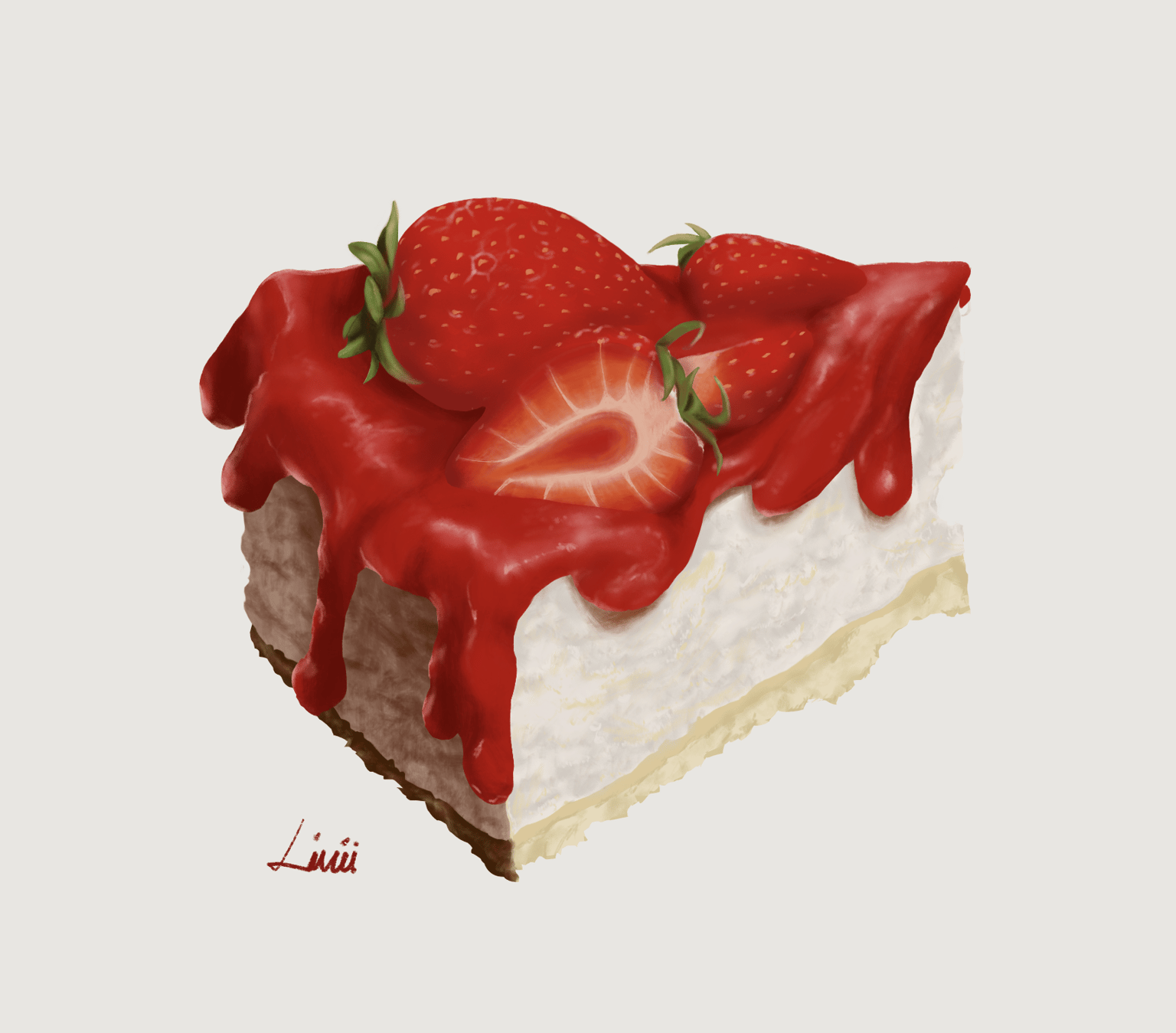 Strawberry cheesecake - image 1 - student project
