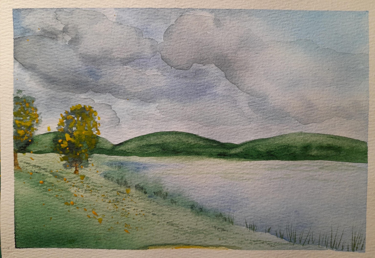 postcard paintings - image 2 - student project
