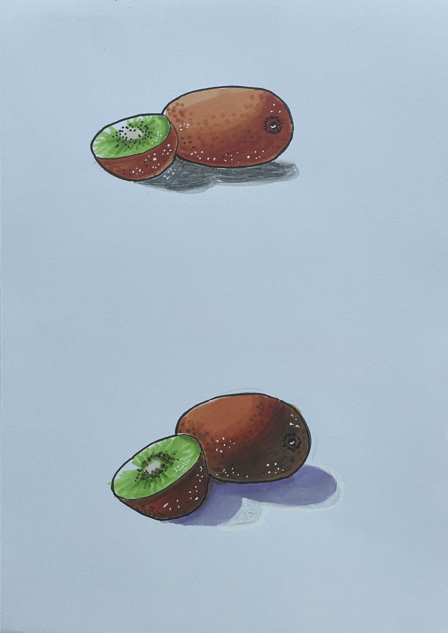 Markers - expressive fruits - image 11 - student project