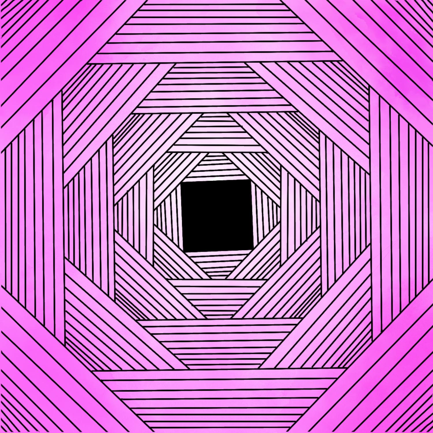 Neurographic relaxing art - image 2 - student project