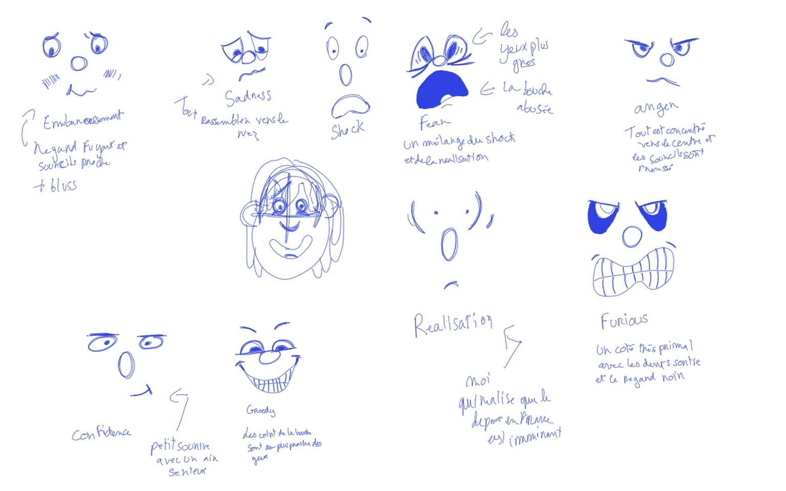 Cartoon expression thanks for this class i've learn a lot - image 1 - student project